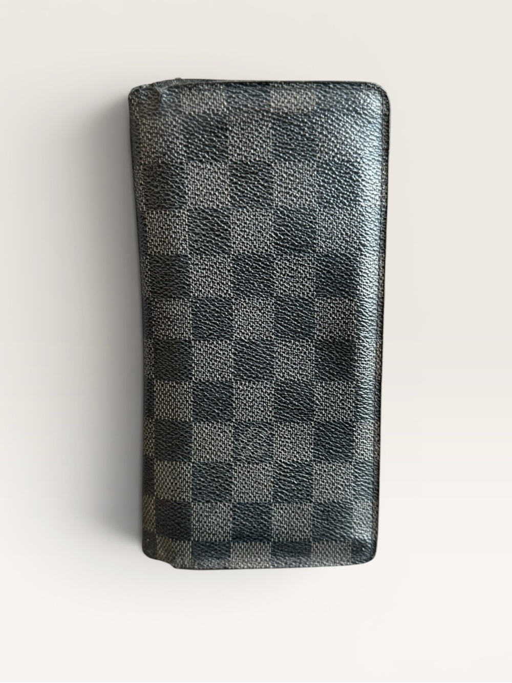 Louis Vuitton Damier Graphite Brazza Canvas and Leather Bifold Wallet